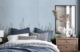 Обои P162301-4 фото в интерьере спальни превью