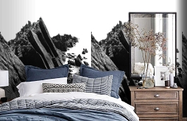 Обои P170101-4 фото в интерьере спальни превью