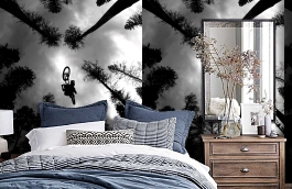 Обои P172401-4 фото в интерьере спальни превью