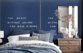 Обои P182001-4 фото в интерьере спальни превью