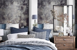 Обои P250301-4 фото в интерьере спальни превью