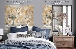 Обои MF42106M фото в интерьере спальни превью