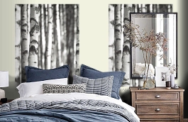 Обои SG42400M фото в интерьере спальни превью