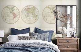 Обои 4500182 фото в интерьере спальни превью