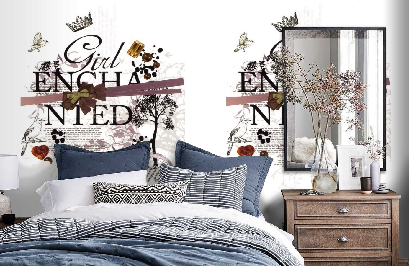 Обои SL 4 804 1625 260*186 фото в интерьере спальни