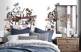 Обои SL 4 804 1625 260*186 фото в интерьере спальни превью