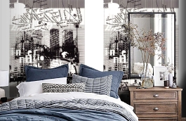 Обои SL 4 804 1633 260*186 фото в интерьере спальни превью