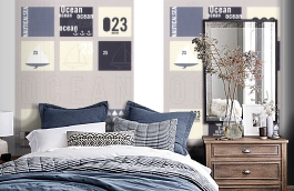 Обои SL 4 804 1647 260*186 фото в интерьере спальни превью