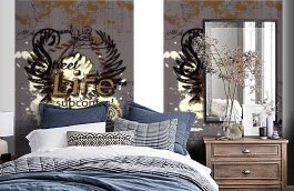 Обои SL 4 804 1651 260*186 фото в интерьере спальни превью