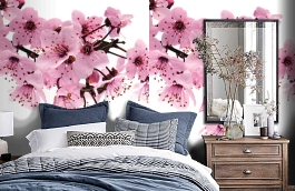 Обои 890600 фото в интерьере спальни превью