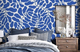 Обои 2078 фото в интерьере спальни превью