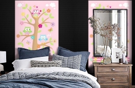 Обои p-582 фото в интерьере спальни превью