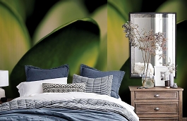 Обои EXD-18581 фото в интерьере спальни превью