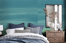 Обои EXD-18583 фото в интерьере спальни превью