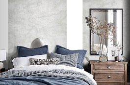 Обои HTD17303 фото в интерьере спальни превью