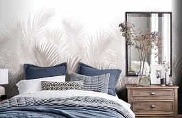 Обои NUD 19192 фото в интерьере спальни превью