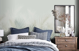 Обои NUD 19193 фото в интерьере спальни превью