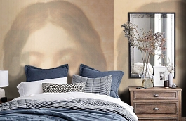 Обои 2203 фото в интерьере спальни превью