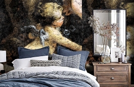 Обои 2205 фото в интерьере спальни превью