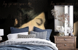 Обои 2222 фото в интерьере спальни превью