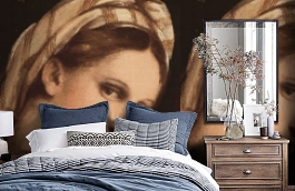 Обои 2225 фото в интерьере спальни превью