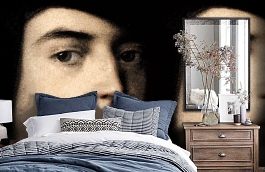 Обои 2227 фото в интерьере спальни превью