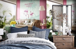 Обои 474404 фото в интерьере спальни превью