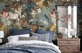 Обои 606867 фото в интерьере спальни превью