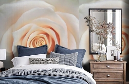 Обои 848151 фото в интерьере спальни превью