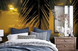 Обои 1422 lev5 805 фото в интерьере спальни превью