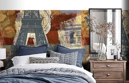 Обои 1526 lev6 405 фото в интерьере спальни превью