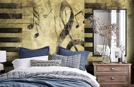 Обои 892000 фото в интерьере спальни превью