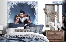 Обои 52723 фото в интерьере спальни превью