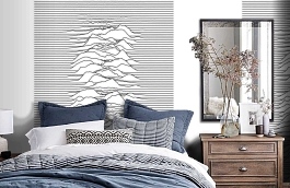 Обои P181201-4 фото в интерьере спальни превью