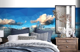 Обои P181701-8 фото в интерьере спальни превью