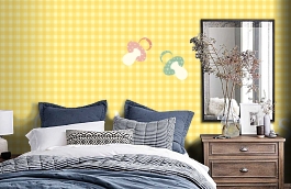 Обои 6140221 фото в интерьере спальни превью