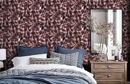 Обои 86/3011 фото в интерьере спальни превью