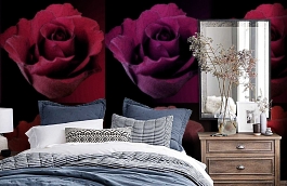 Обои 2212 фото в интерьере спальни превью