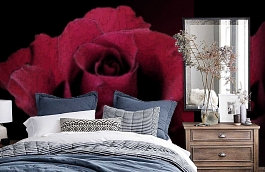 Обои 2213 фото в интерьере спальни превью