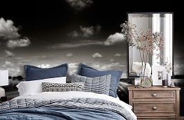 Обои P021001-6 фото в интерьере спальни превью