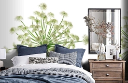 Обои P021501-6 фото в интерьере спальни превью