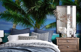 Обои P110801-6 фото в интерьере спальни превью