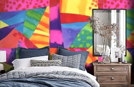 Обои P150501-6 фото в интерьере спальни превью