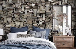 Обои P190301-6 фото в интерьере спальни превью