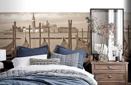 Обои 1561 lev6 806 фото в интерьере спальни превью