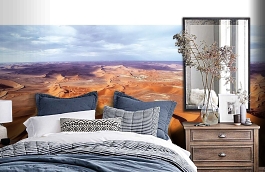 Обои 1583 lev6 406 фото в интерьере спальни превью