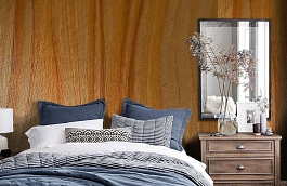 Обои 4005-74 фото в интерьере спальни превью