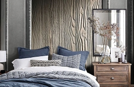 Обои 4006-11 фото в интерьере спальни превью