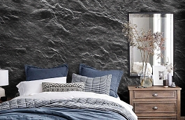 Обои 4007-03 фото в интерьере спальни превью