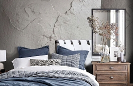 Обои 4007-65 фото в интерьере спальни превью